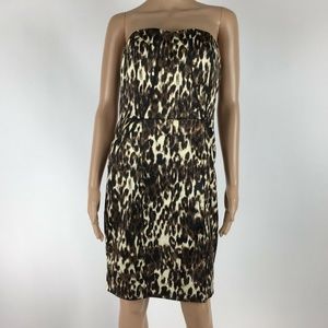 MixxologyLA Women's Size 8 Animal Print Dress